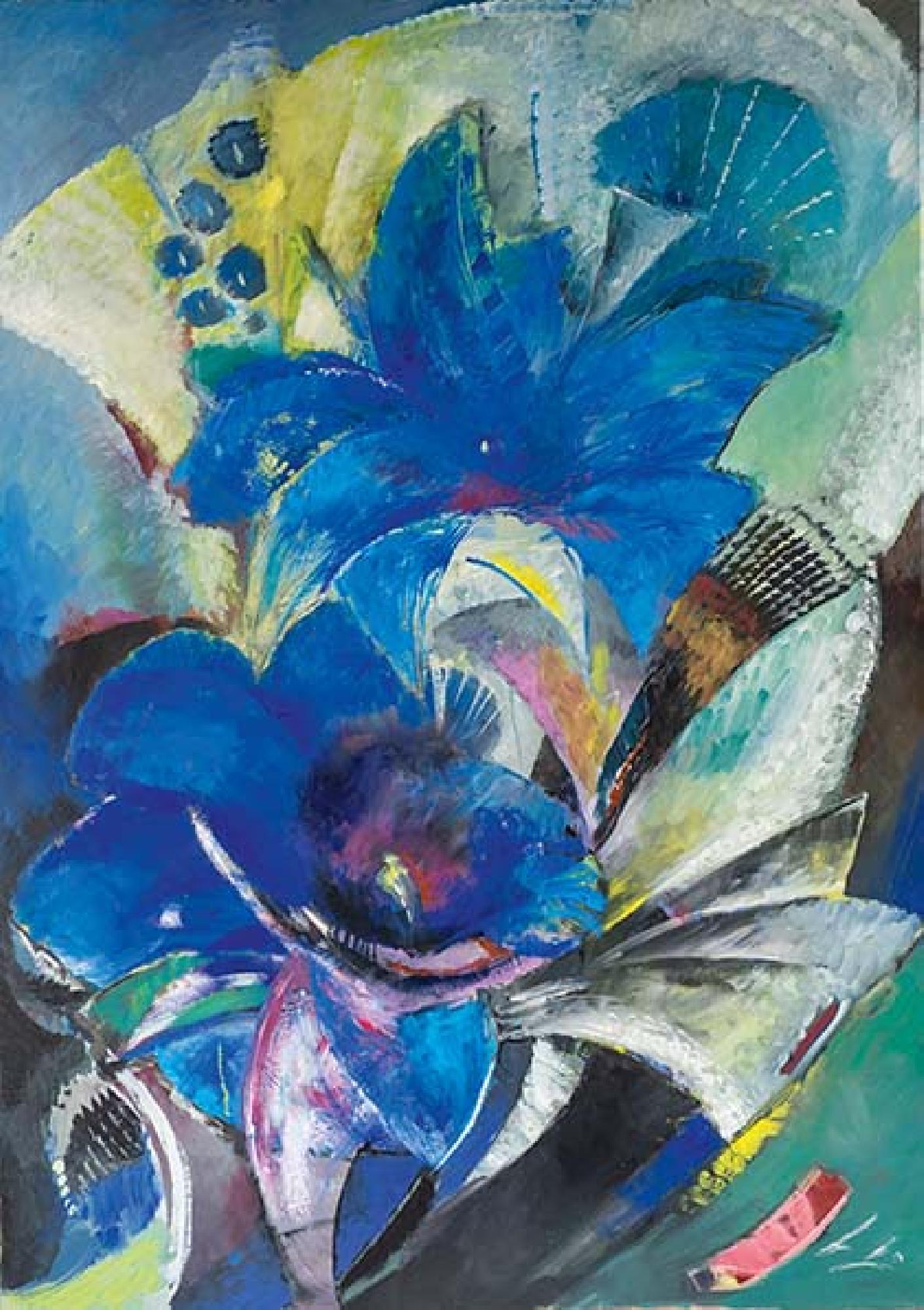 Leonard Lorenz: Enzian
2018&nbsp;&blacksquare;&nbsp;140&nbsp;×&nbsp;100cm&nbsp;&blacksquare;&nbsp;Oil&nbsp;on&nbsp;canvas