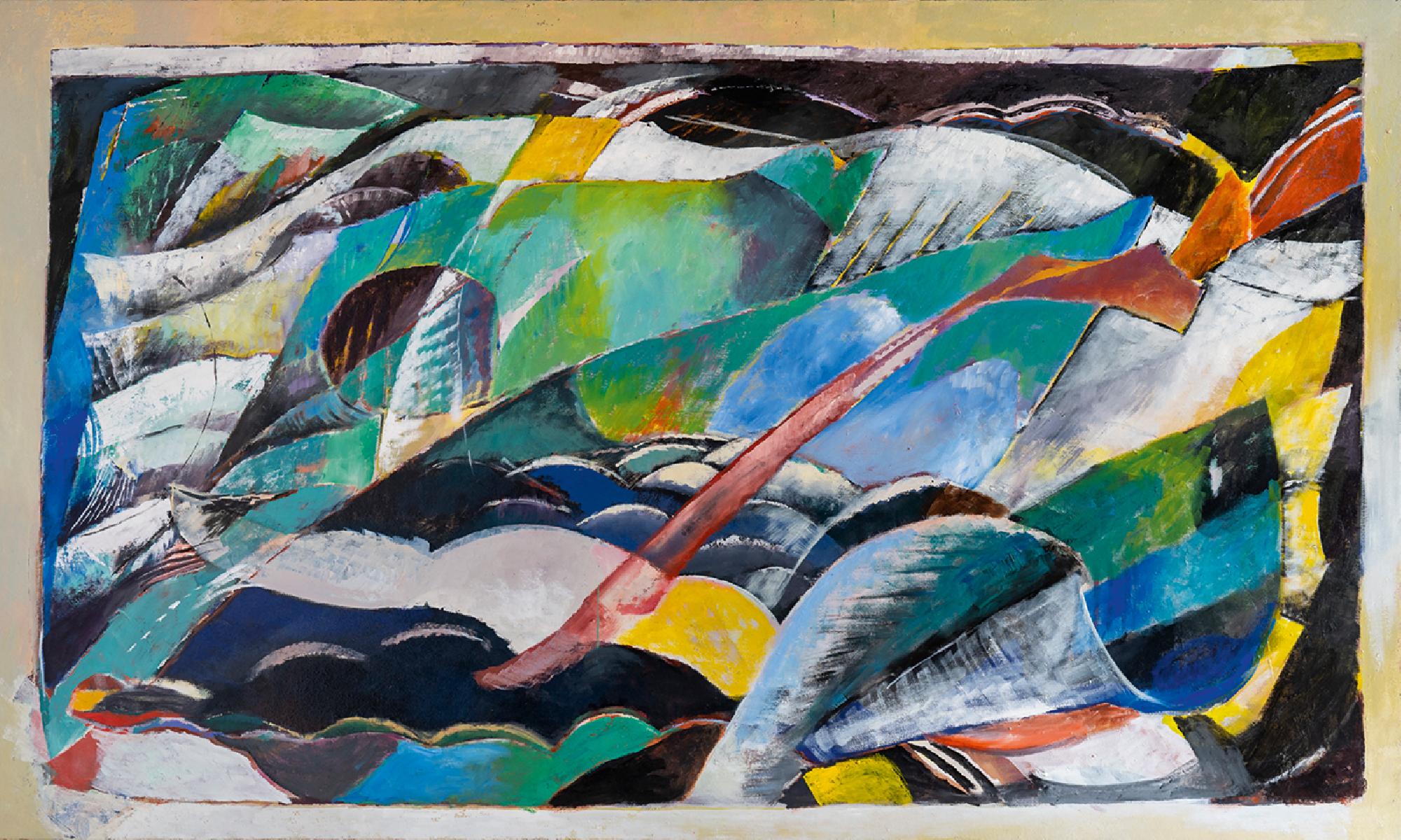 Leonard Lorenz: Cosmos II
2024 ▪ 200 x 120 cm ▪ Oil on canvas