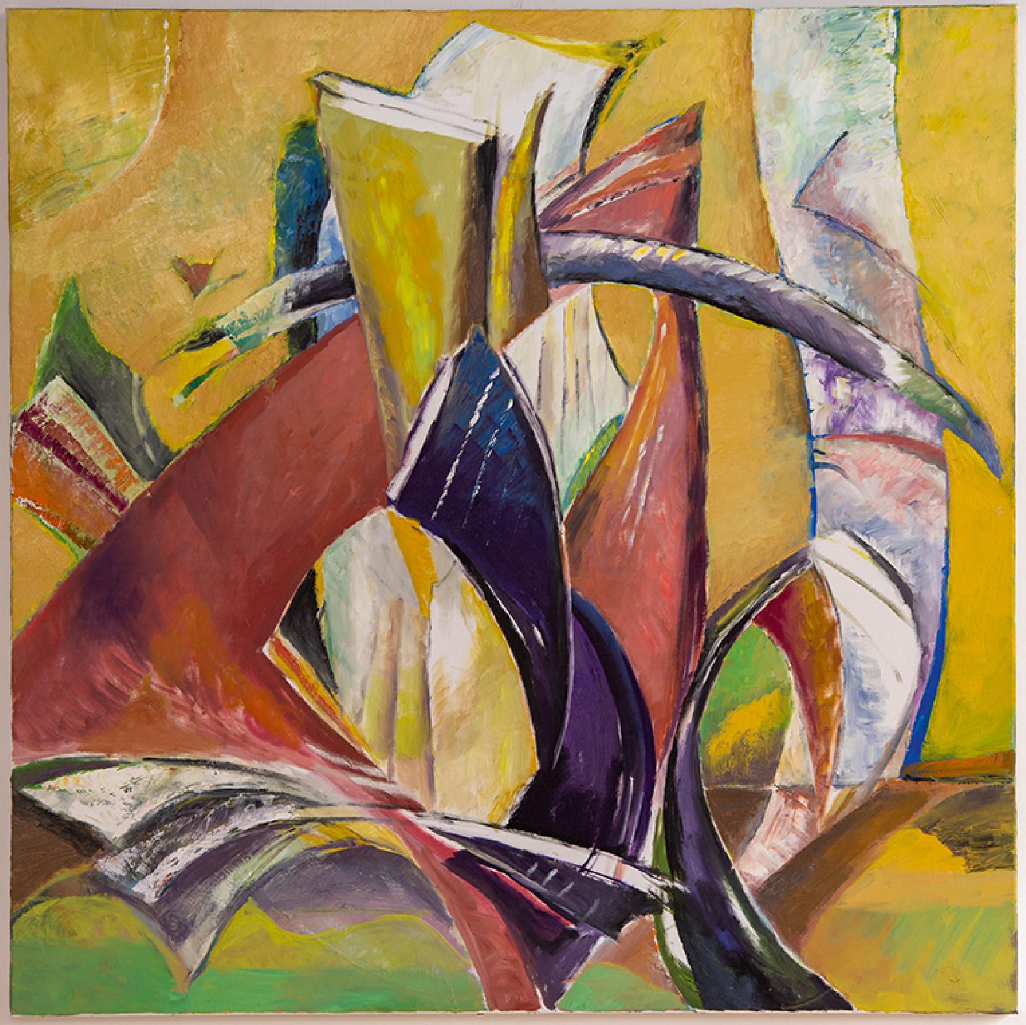 Leonard Lorenz: Symphonical II
2020 ▪ 120 x 120cm ▪ Oil on canvas