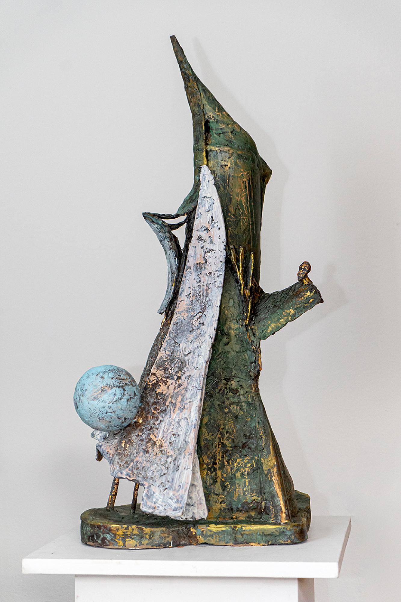 Leonard Lorenz: Weltensegler
2023 ▪ 90 x 40 x 30 cm ▪ bronze